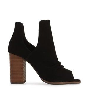 42 GOLD - SIZE 10, WOMENS SHOES, PEEP TOE HEELS